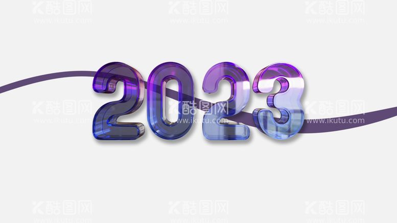 编号：87146309230614242376【酷图网】源文件下载-2023水晶字