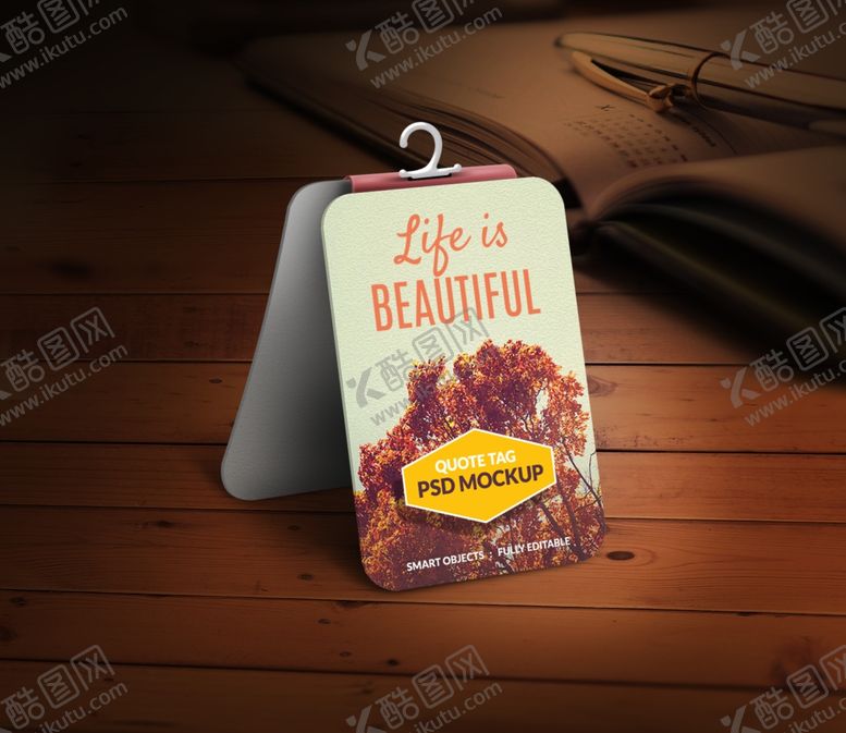 编号：91193609170451073790【酷图网】源文件下载-立体吊牌样机