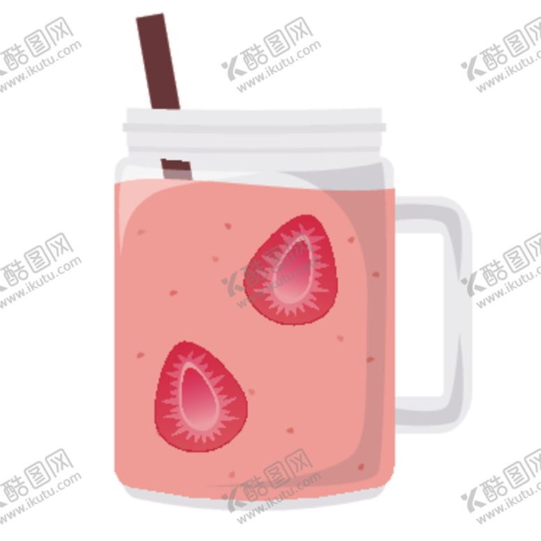 编号：17134210260454201191【酷图网】源文件下载-夏日冷饮矢量插画