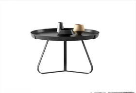 3D茶几模型客厅茶几家具室内设计配饰装软装装饰饰品