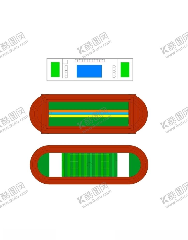 编号：88585305060945113609【酷图网】源文件下载-塑胶跑道运动场