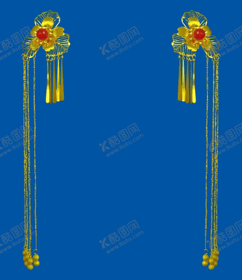 编号：78547410032036235974【酷图网】源文件下载-簪子