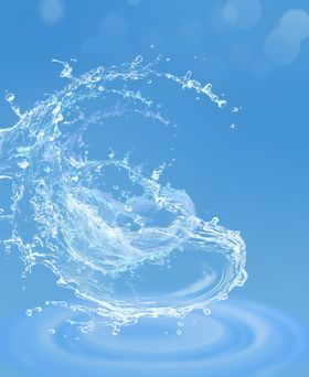 水波纹背景效果