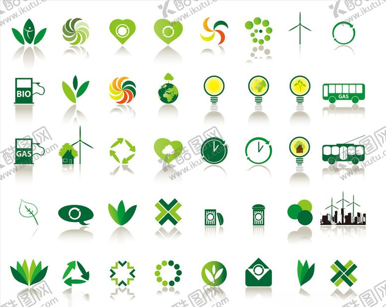 编号：29622611011418172616【酷图网】源文件下载-绿色树叶图案