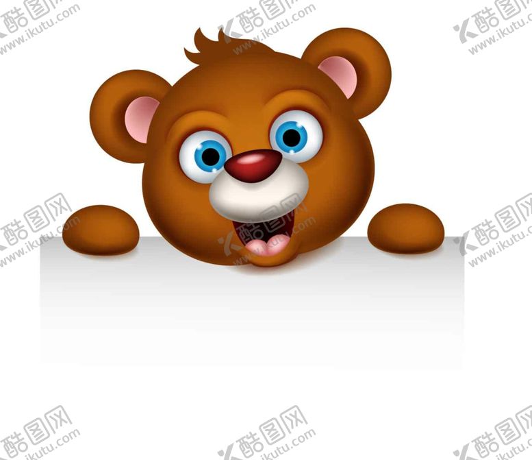 编号：95084910091014091736【酷图网】源文件下载-可爱小熊卡通素材