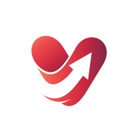 爱心标志型logo图企业logo