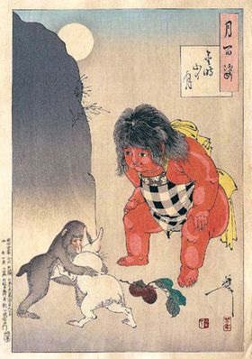 月冈芳年浮世绘