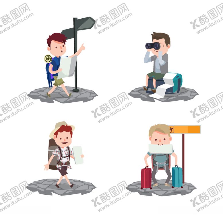 编号：10797110161729433211【酷图网】源文件下载-旅客游客
