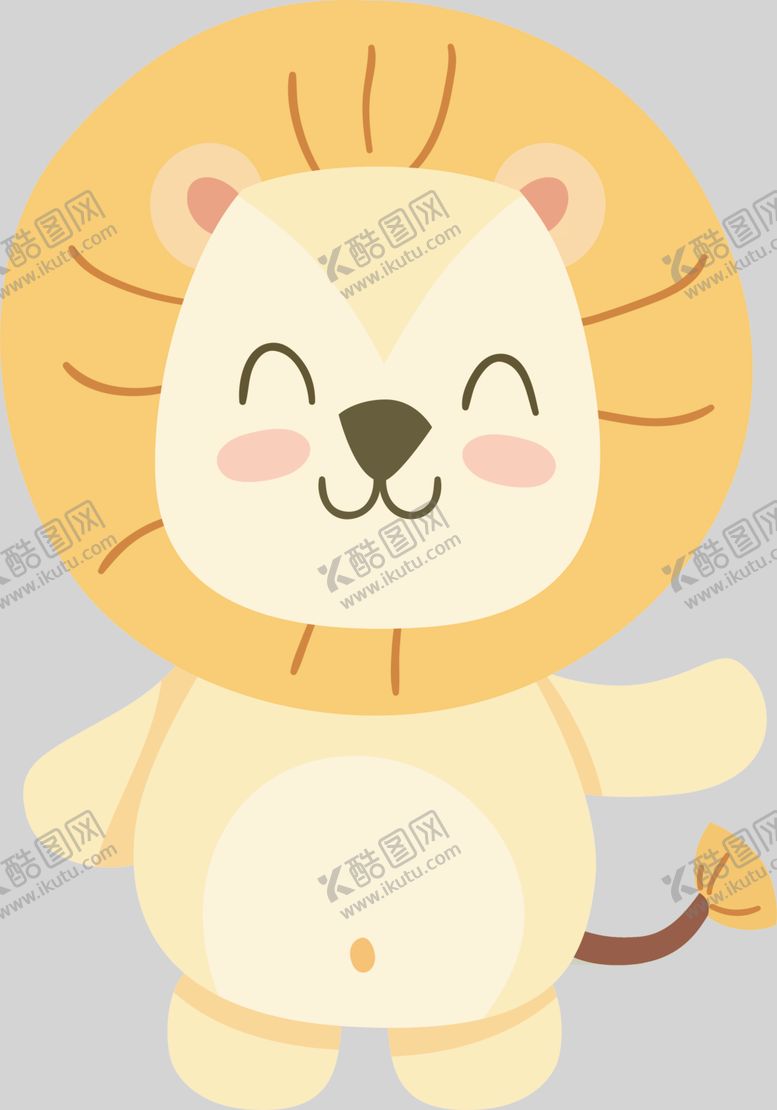编号：81764309130544542120【酷图网】源文件下载-小狮子
