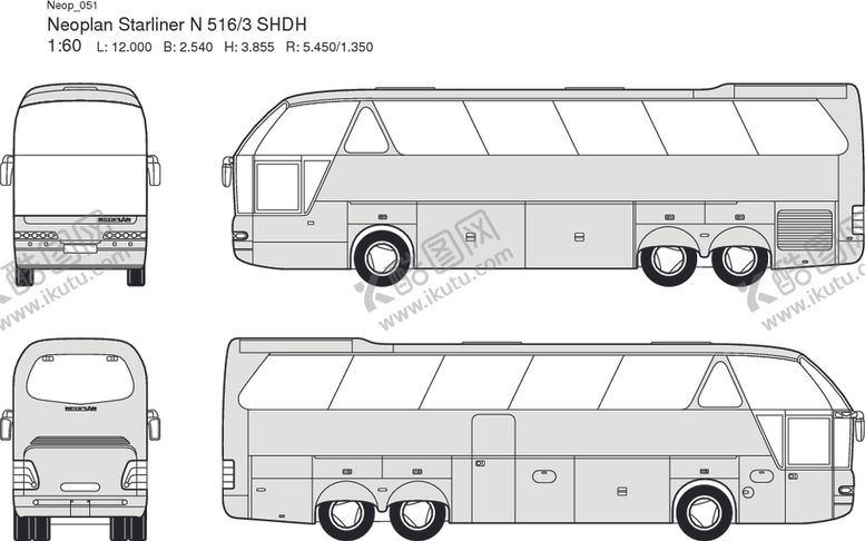 编号：59006110300712418878【酷图网】源文件下载-手绘客运汽车