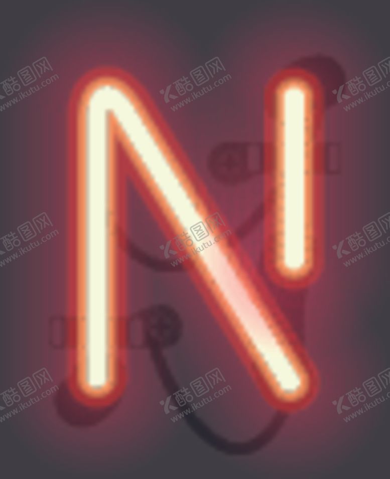 编号：91509504220637311044【酷图网】源文件下载-字母N