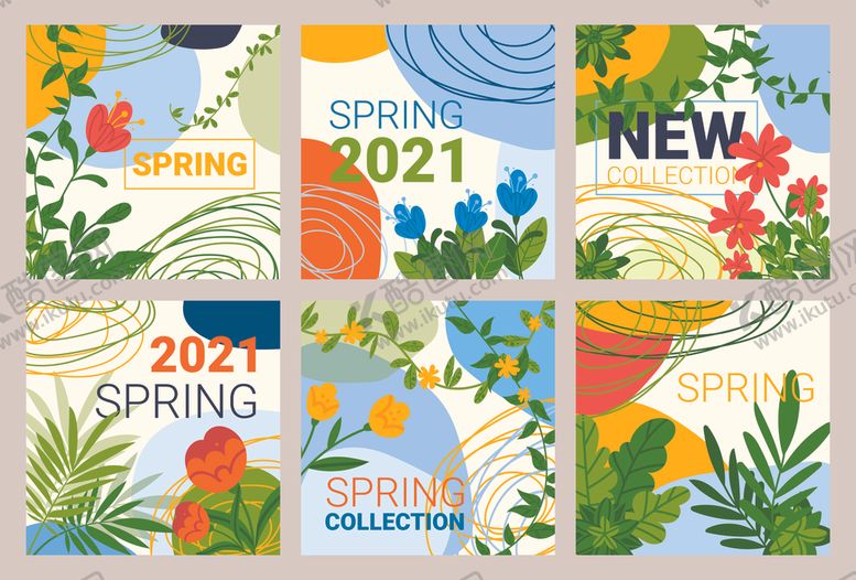 编号：80984804201819028407【酷图网】源文件下载-春季主题创意海报设计