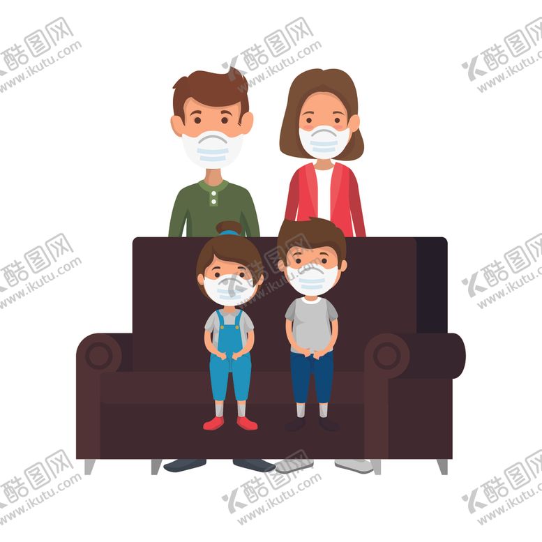 编号：18427905142046524007【酷图网】源文件下载-戴口罩的人物