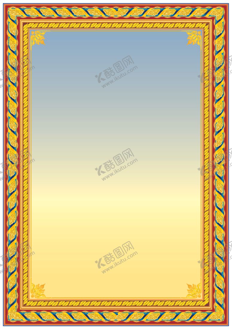 编号：80342810281531541485【酷图网】源文件下载-证书模板