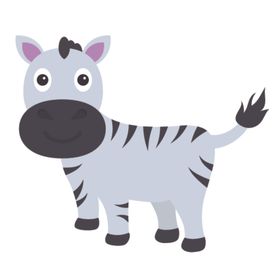 呆萌可爱小动物插画