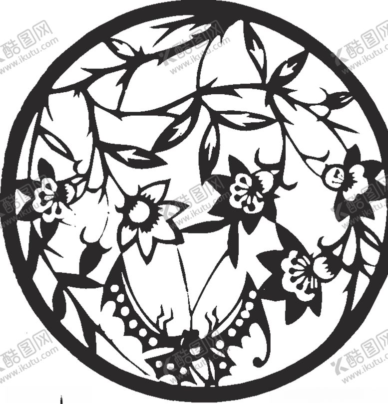 编号：23414606301723274717【酷图网】源文件下载-镂空花图案