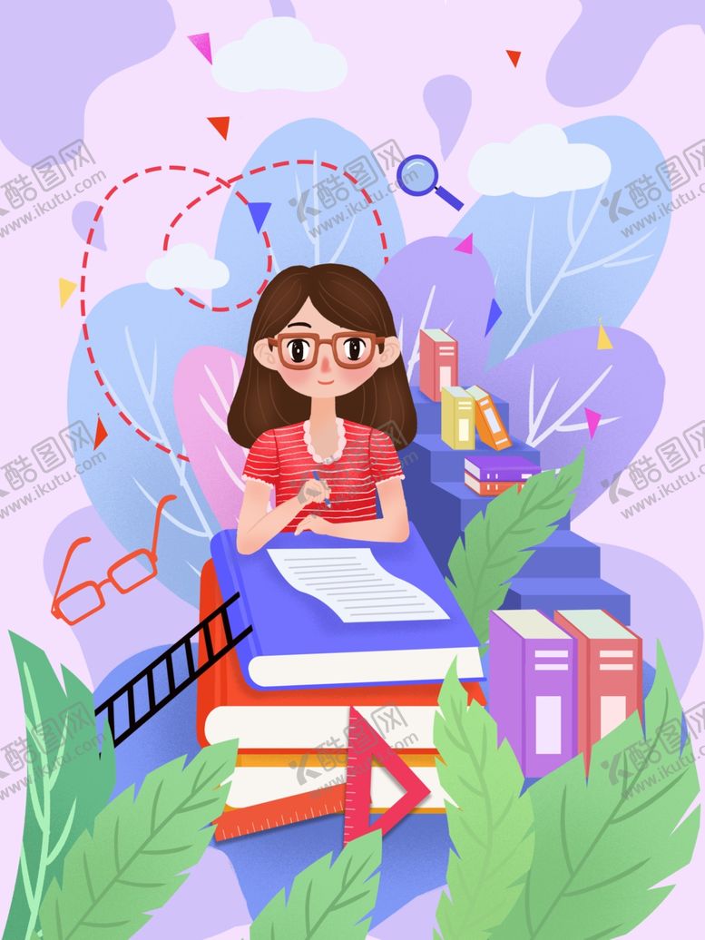 编号：75616405041725438887【酷图网】源文件下载-创意卡通插画图案