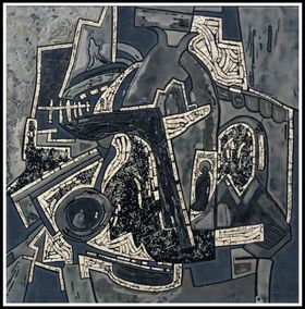 孤独的人插画