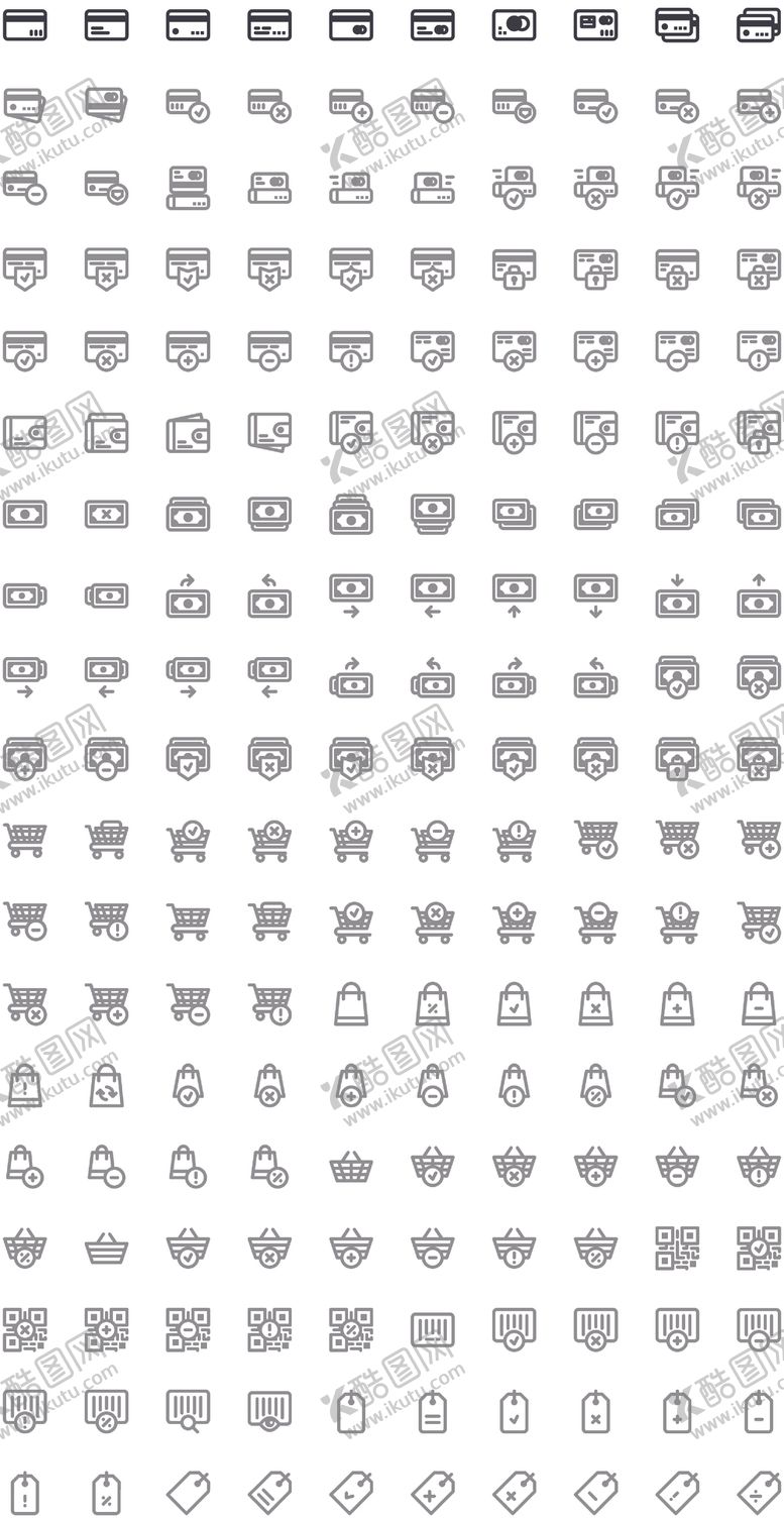 编号：38663509091016391362【酷图网】源文件下载-手绘线性图标