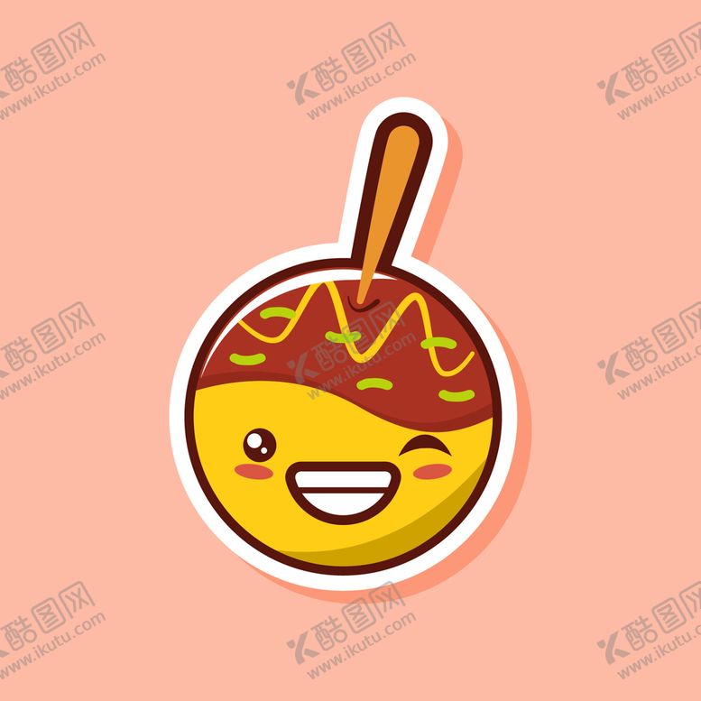 编号：17657110190147443133【酷图网】源文件下载-卡通章鱼小丸子