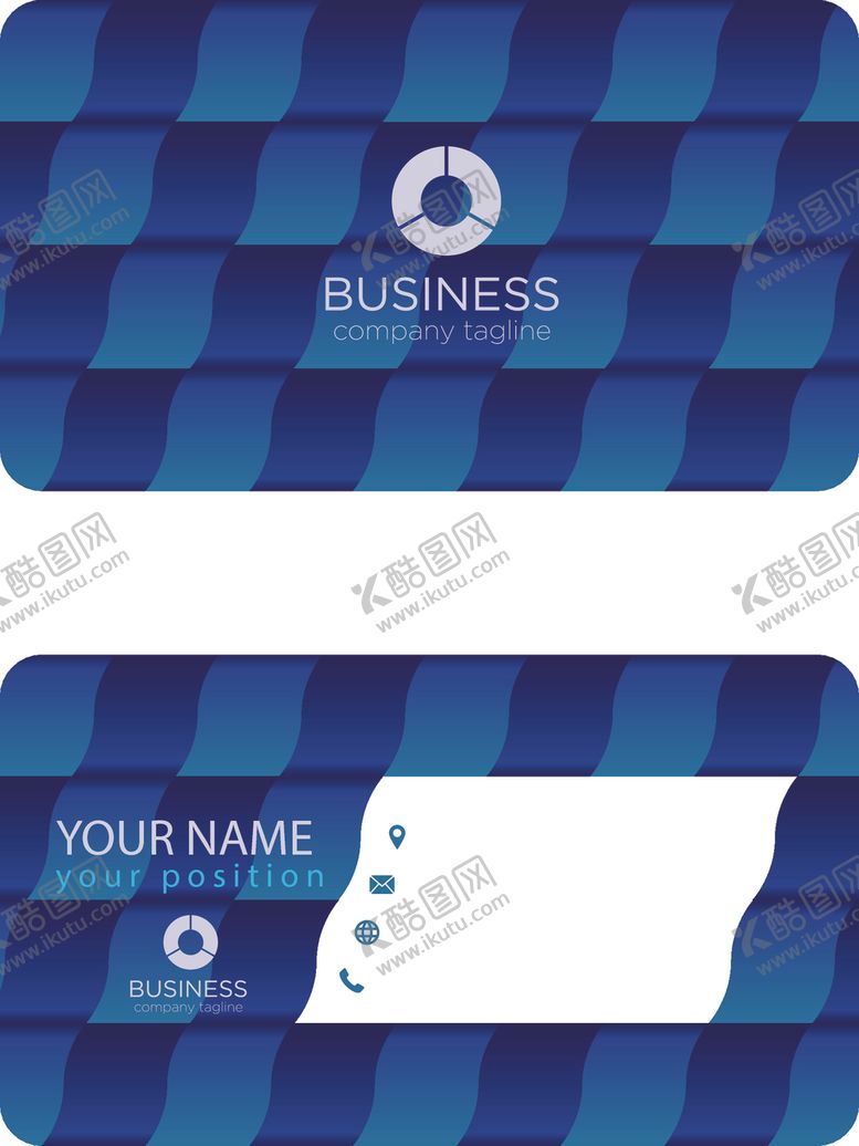 编号：11165606301533452584【酷图网】源文件下载-矢量名片模板