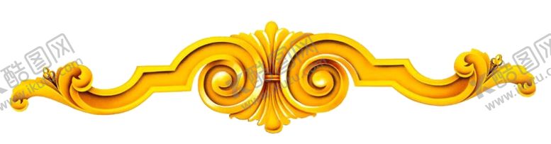 编号：23342010211926528958【酷图网】源文件下载-金色欧式花纹