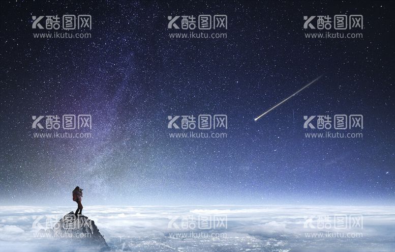 编号：52967703201904586359【酷图网】源文件下载-夜晚星空