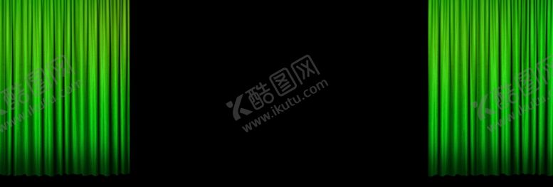 编号：72506505181741585157【酷图网】源文件下载-舞台背景绿色淘宝全屏海报素材