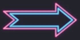 霓虹灯箭头