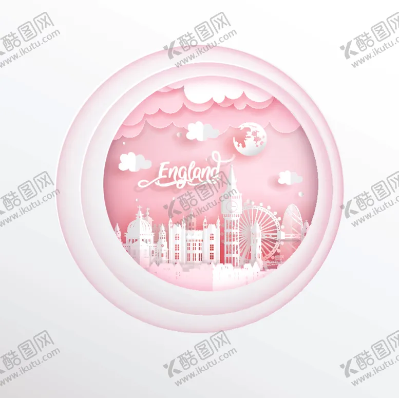 编号：51620604180816578296【酷图网】源文件下载-城市建筑剪纸