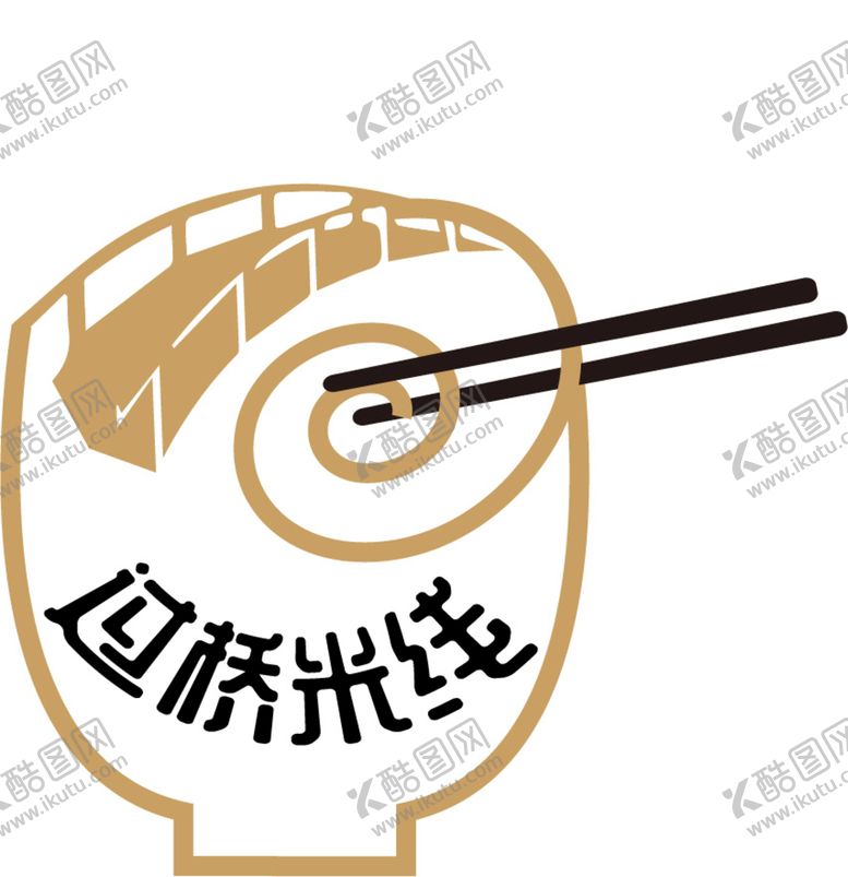 编号：15729809180302192891【酷图网】源文件下载- 过桥米线LOGO 