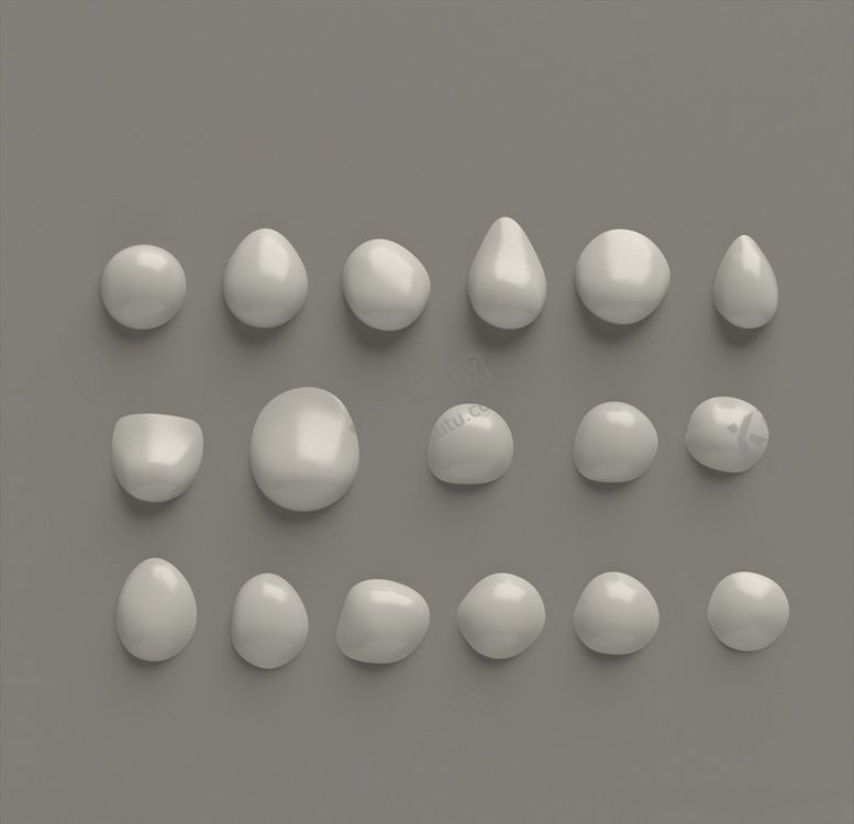 编号：35037409210544179972【酷图网】源文件下载-水滴OBJ模型C4DMAX