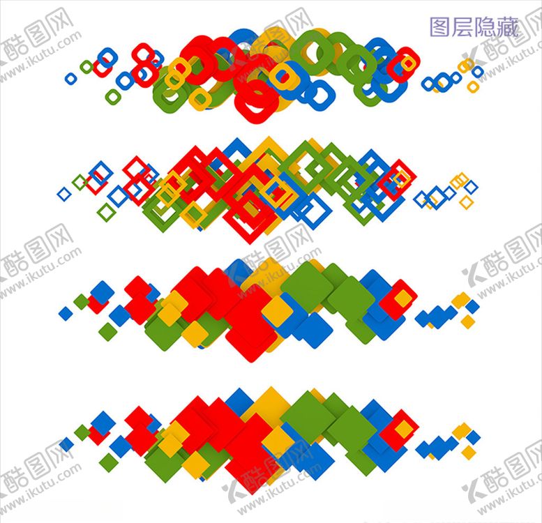 编号：75234809271744387444【酷图网】源文件下载-红蓝绿黄图形组合