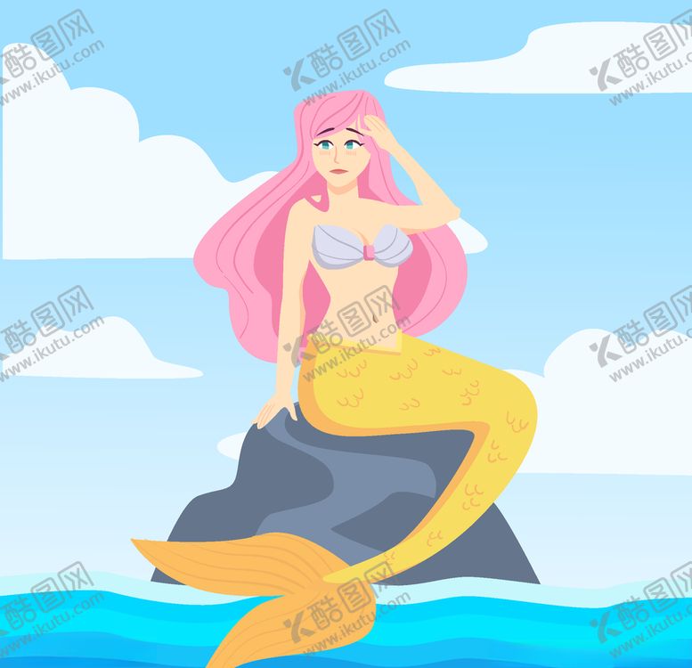 编号：36617209210313289521【酷图网】源文件下载-美人鱼