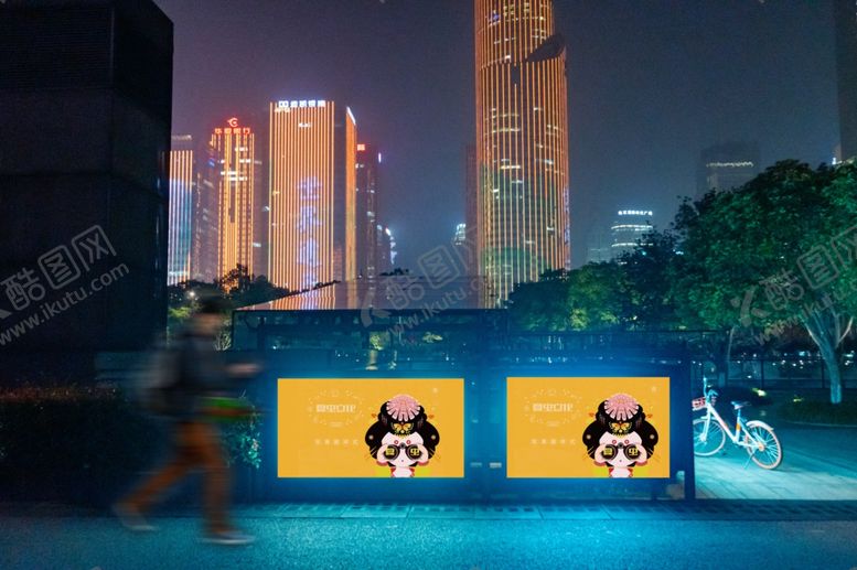编号：22083609211043258083【酷图网】源文件下载-广告牌样机