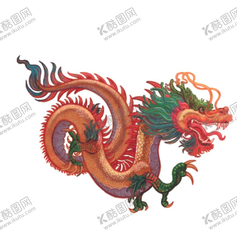 编号：87587105181218378753【酷图网】源文件下载-龙形象设计图案
