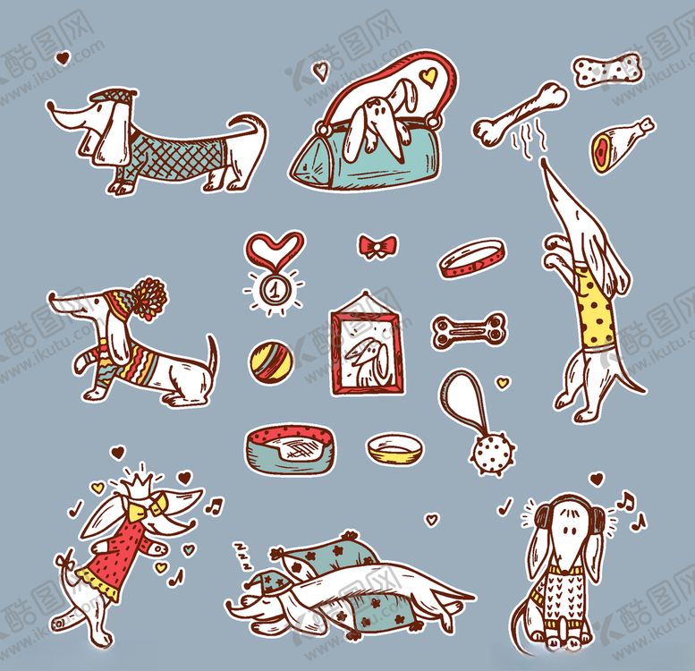 编号：18208110010038182498【酷图网】源文件下载-狗狗