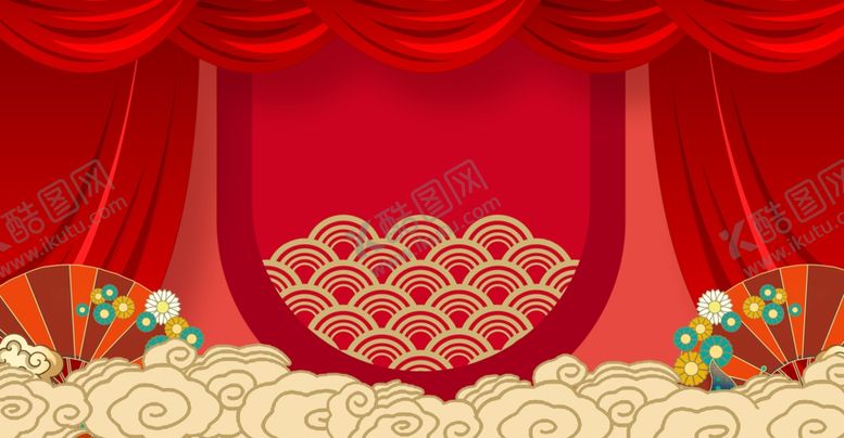 编号：48691110031456578484【酷图网】源文件下载-国潮背景