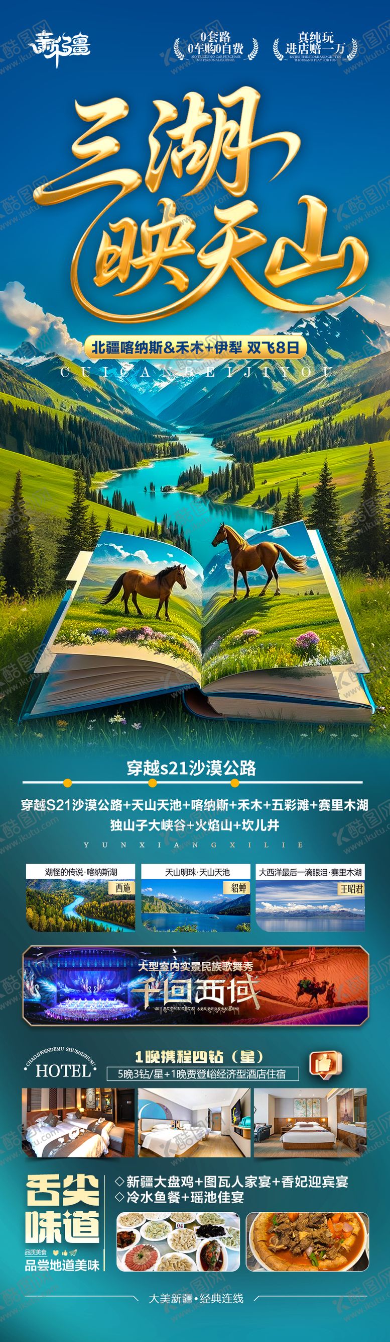 编号：30396604301940002713【酷图网】源文件下载-新疆旅游海报阿勒泰