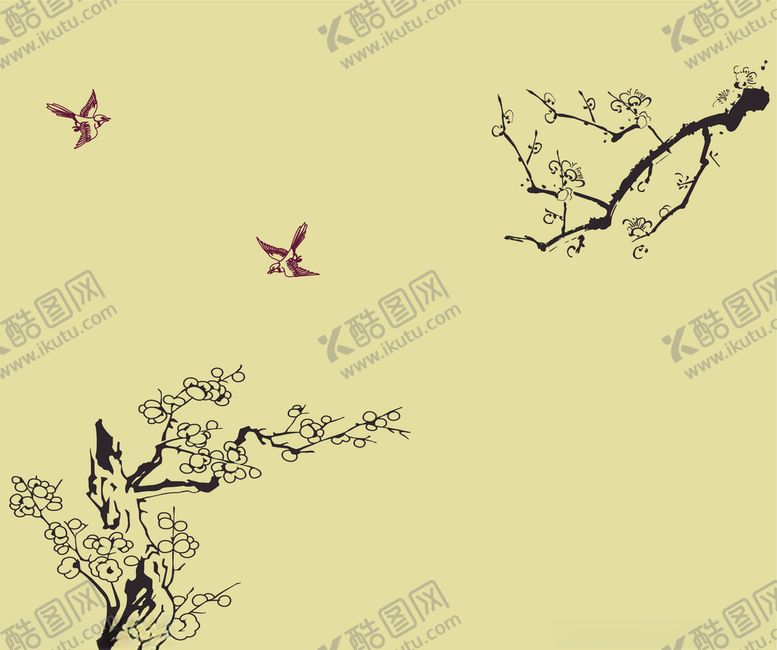 编号：32456910202014497994【酷图网】源文件下载-硅藻泥中式客厅电视背景墙贴