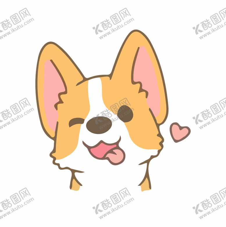 编号：22668904181632132345【酷图网】源文件下载-卡通小狗
