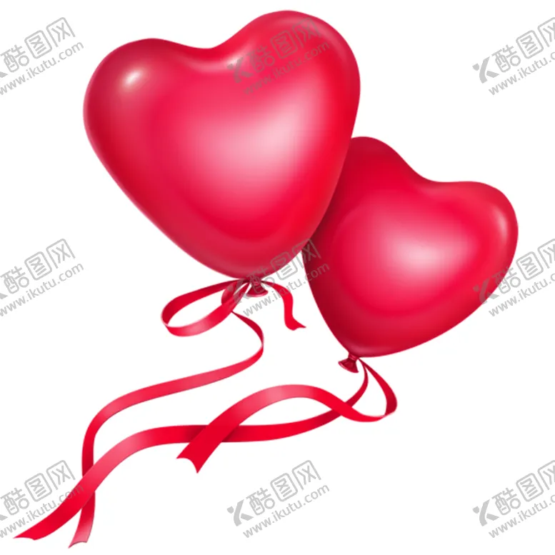 编号：11667505030248091459【酷图网】源文件下载-心形气球