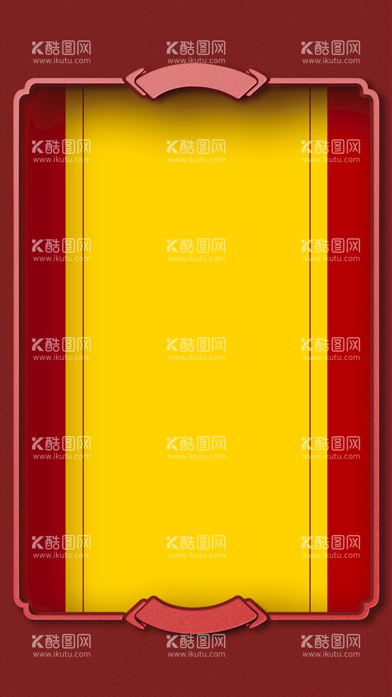 编号：35248009160215003675【酷图网】源文件下载-中国风红色模板新年新春海报