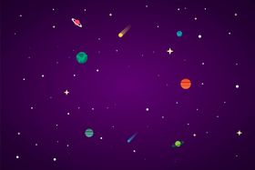 星球背景矮行天体宇宙