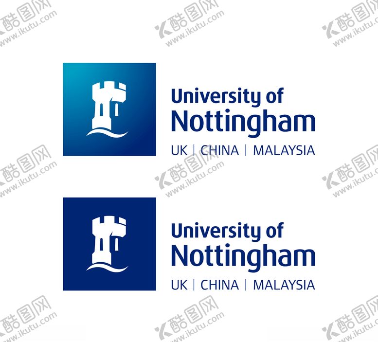 编号：95132709252213003057【酷图网】源文件下载-英国诺丁汉大学校徽新版