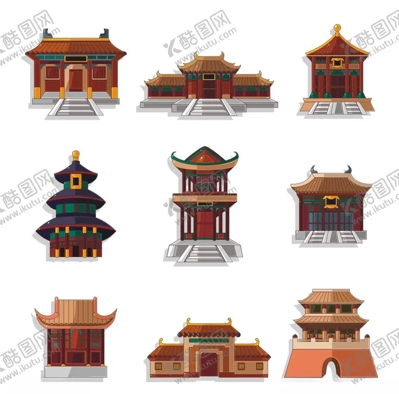 编号：84737206270403137428【酷图网】源文件下载-中国古建筑