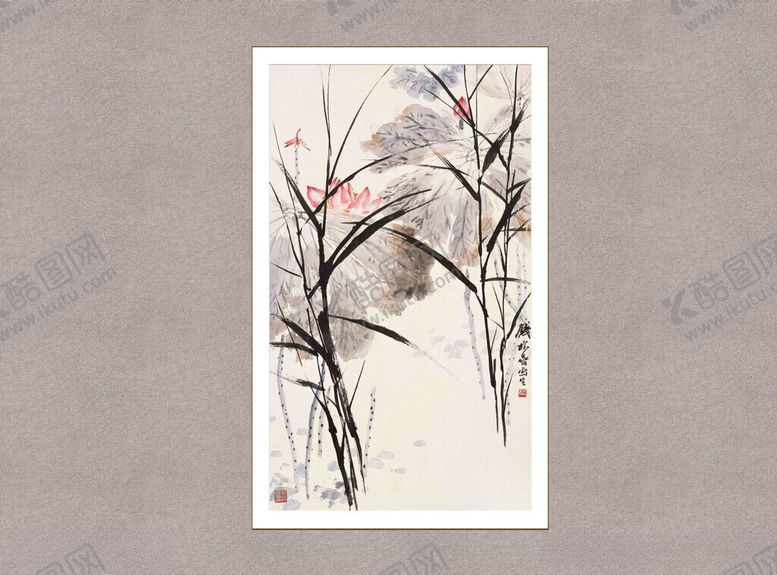 编号：47284412161051355178【酷图网】源文件下载-荷花蜻蜒