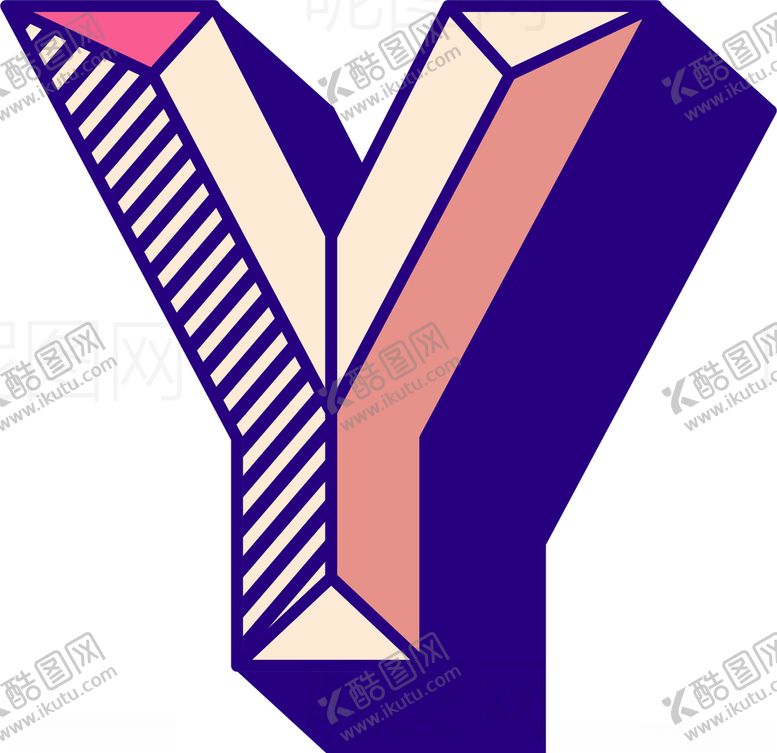 编号：77299607060500052807【酷图网】源文件下载-字母Y