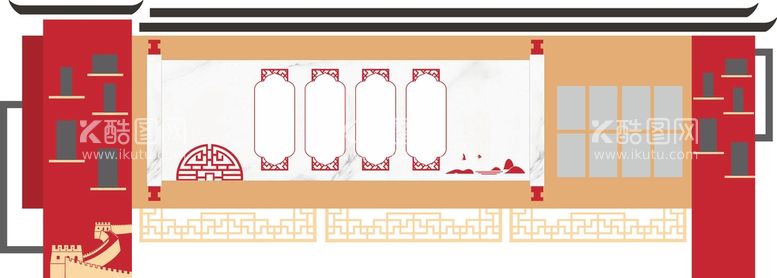编号：11511401140006054950【酷图网】源文件下载-文化墙 
