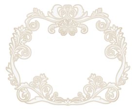欧式复古花纹边框